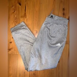 Adidas men’s Gray Jogger Pants